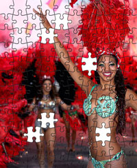 Puzzle personalizat carnaval format A4 120 de piese